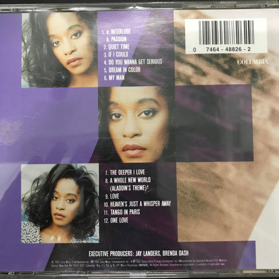 ซีดี Regina Belle - Passion CD VG+