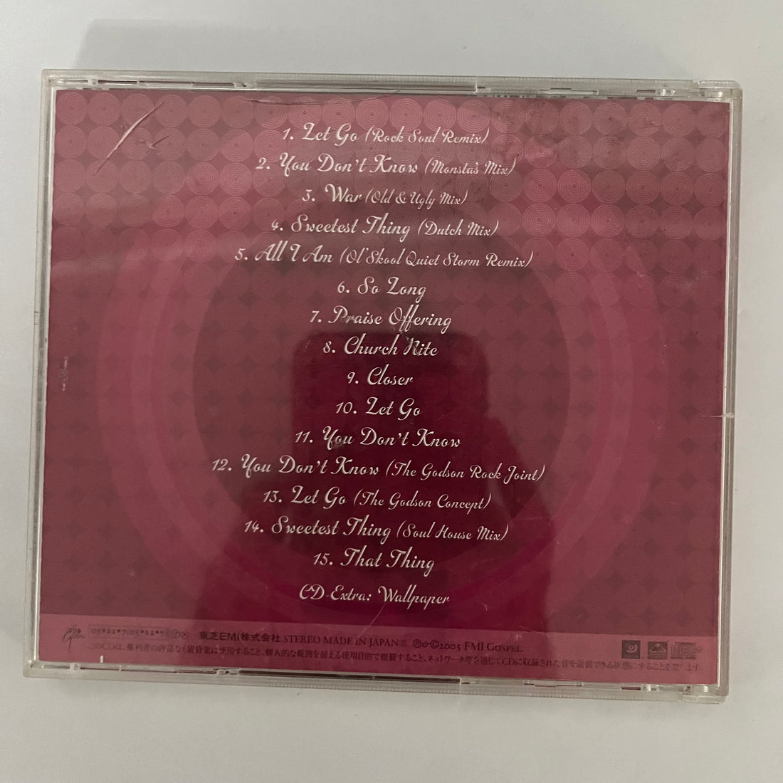 ซีดี Kierra Sheard - Let Go CD VG+