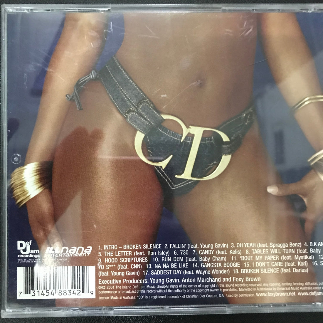 ซีดี Foxy Brown - Broken Silence CD VG+