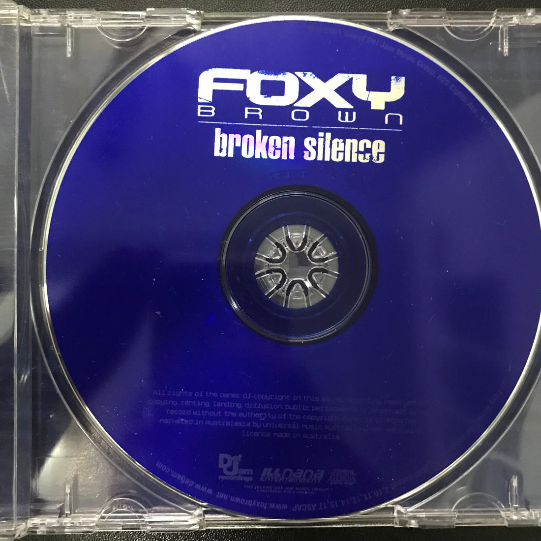 ซีดี Foxy Brown - Broken Silence CD VG+