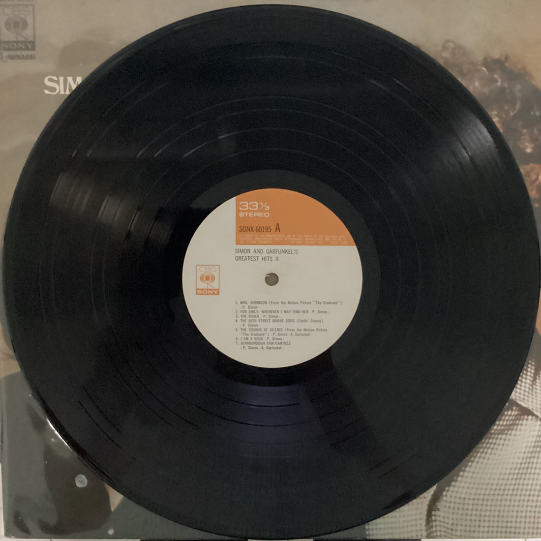 แผ่นเสียง Simon & Garfunkel - Simon & Garfunkel's Greatest Hits II Vinyl VG+