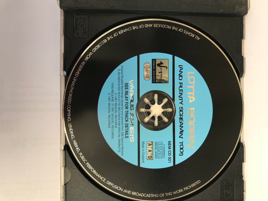 ซีดี Various - Lotta Boppin' and Plenty Screamin' Too! - Roulette Rock 'N' Roll, Volume 4 CD VG+