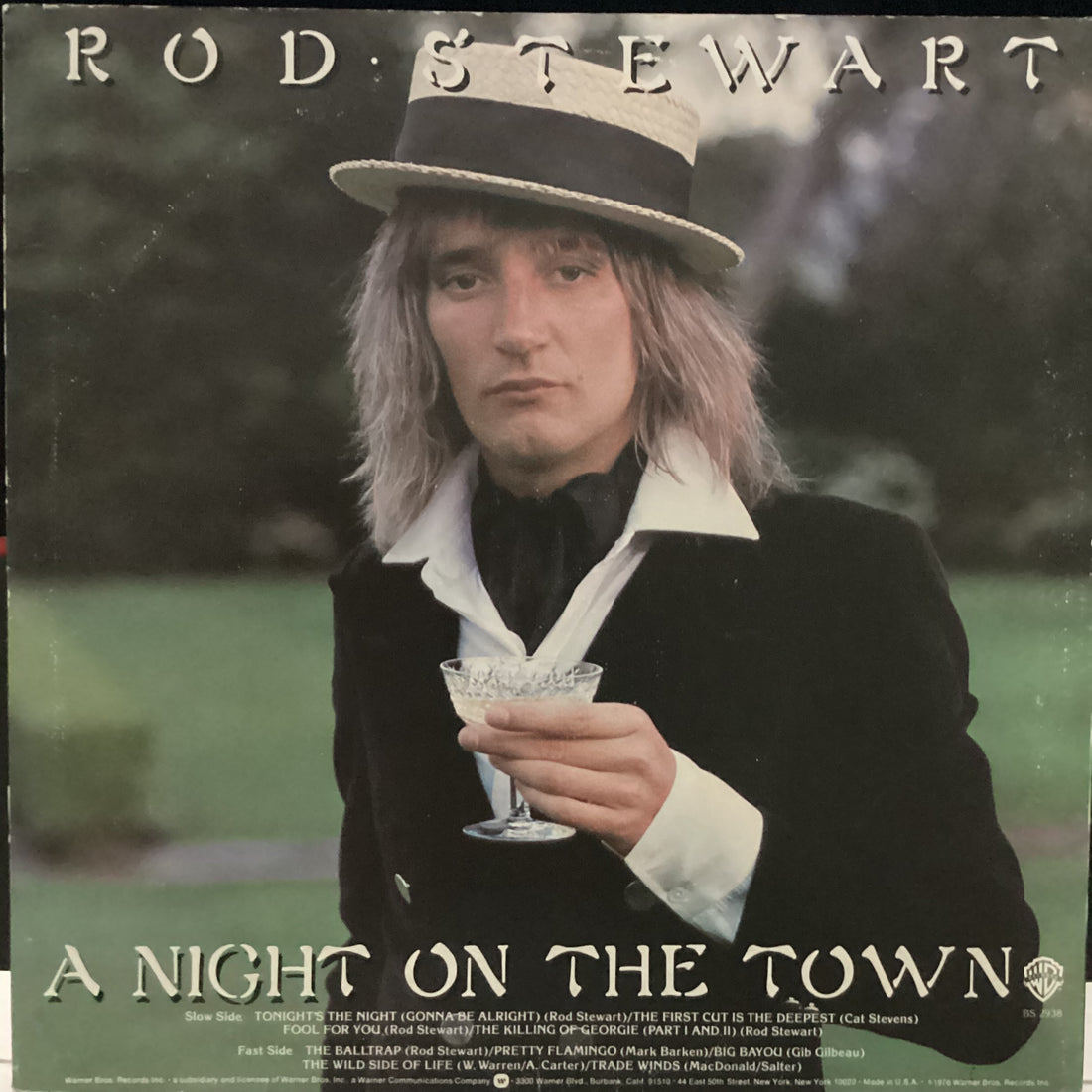แผ่นเสียง Rod Stewart - A Night On The Town Vinyl VG+