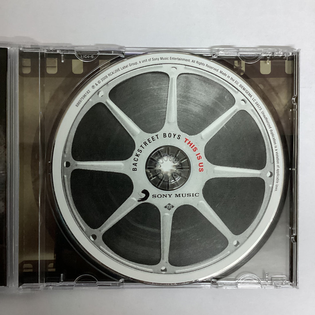 ซีดี Backstreet Boys - This Is Us CD VG+