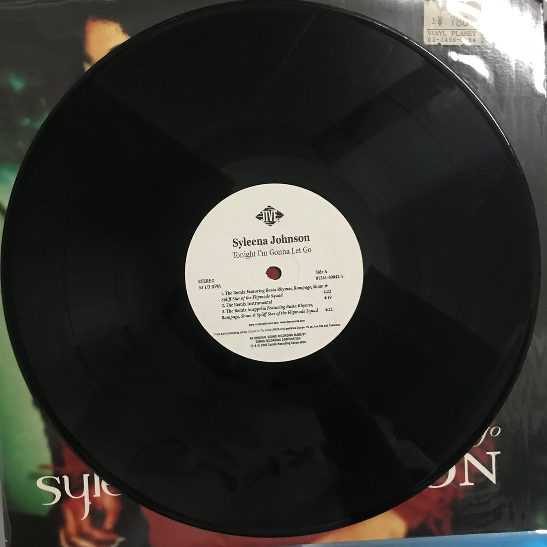 แผ่นเสียง Syleena Johnson - Tonight I'm Gonna Let Go Vinyl VG+