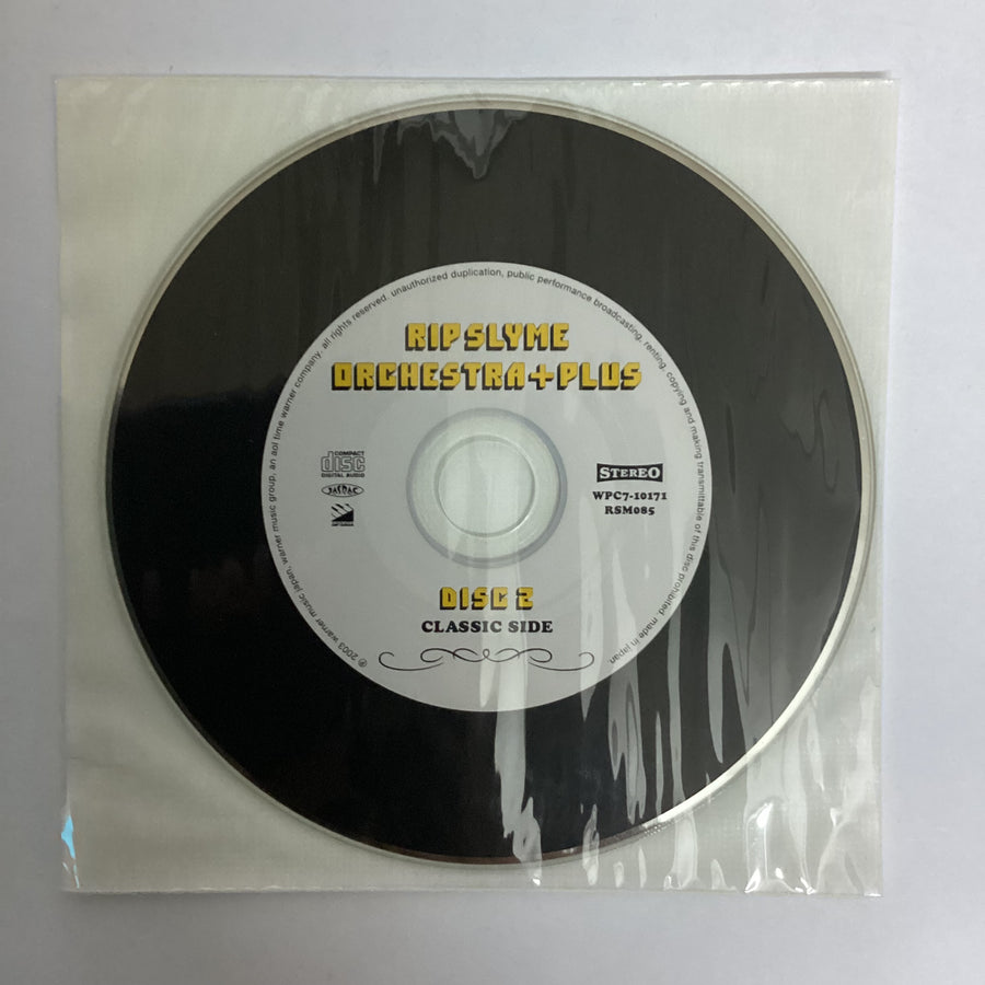 ซีดี Rip Slyme - Orchestra + Plus CD VG+ 2CDs
