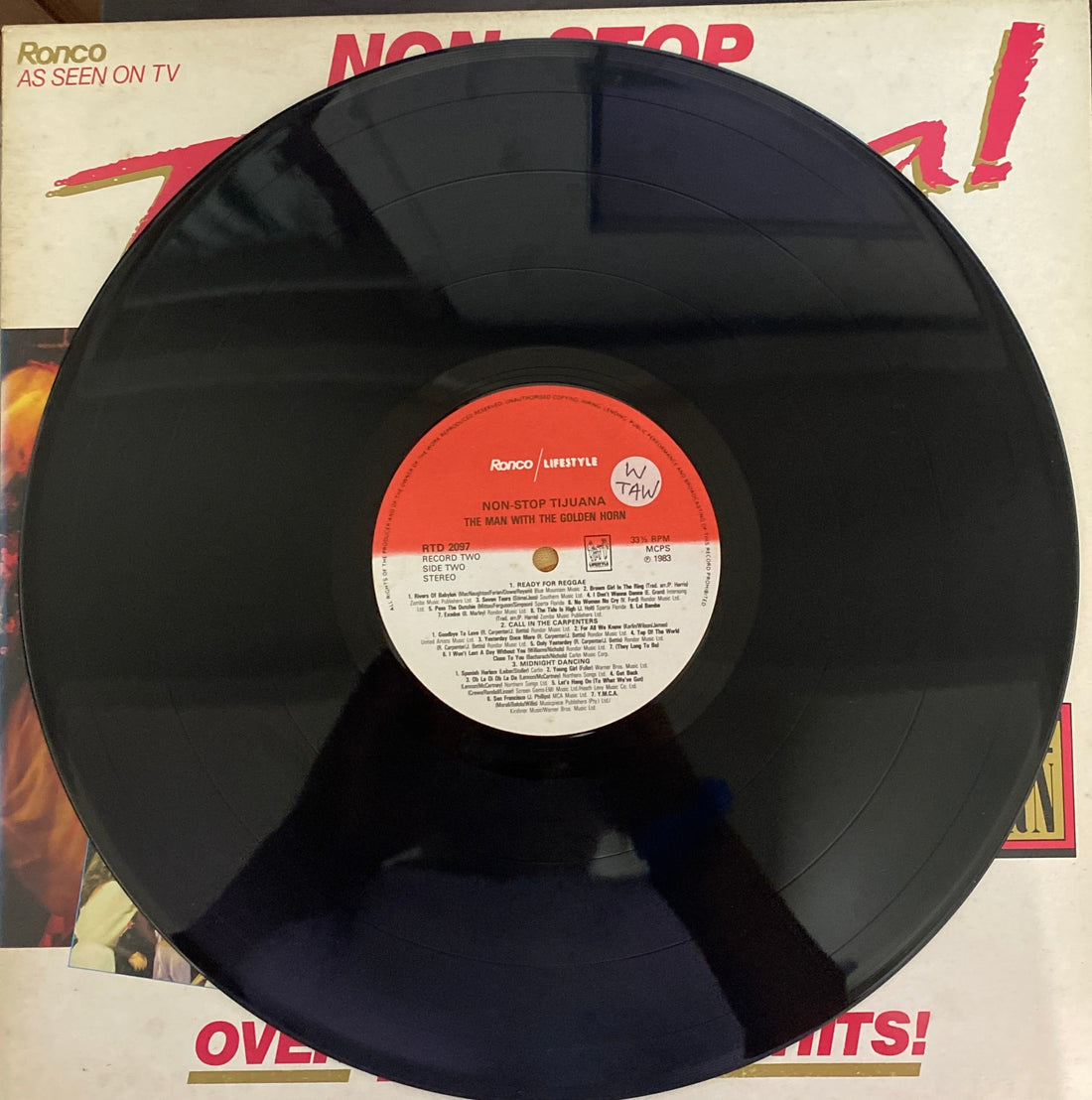 แผ่นเสียง The Man With The Golden Horn - Non-Stop Tijuana (Vinyl) (VG+)