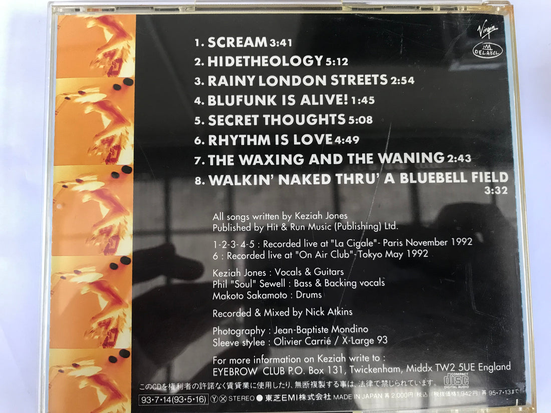 ซีดี Keziah Jones - Live E.P CD VG+