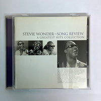 ซีดี Stevie Wonder - Song Review / A Greatest Hits Collection CD VG+