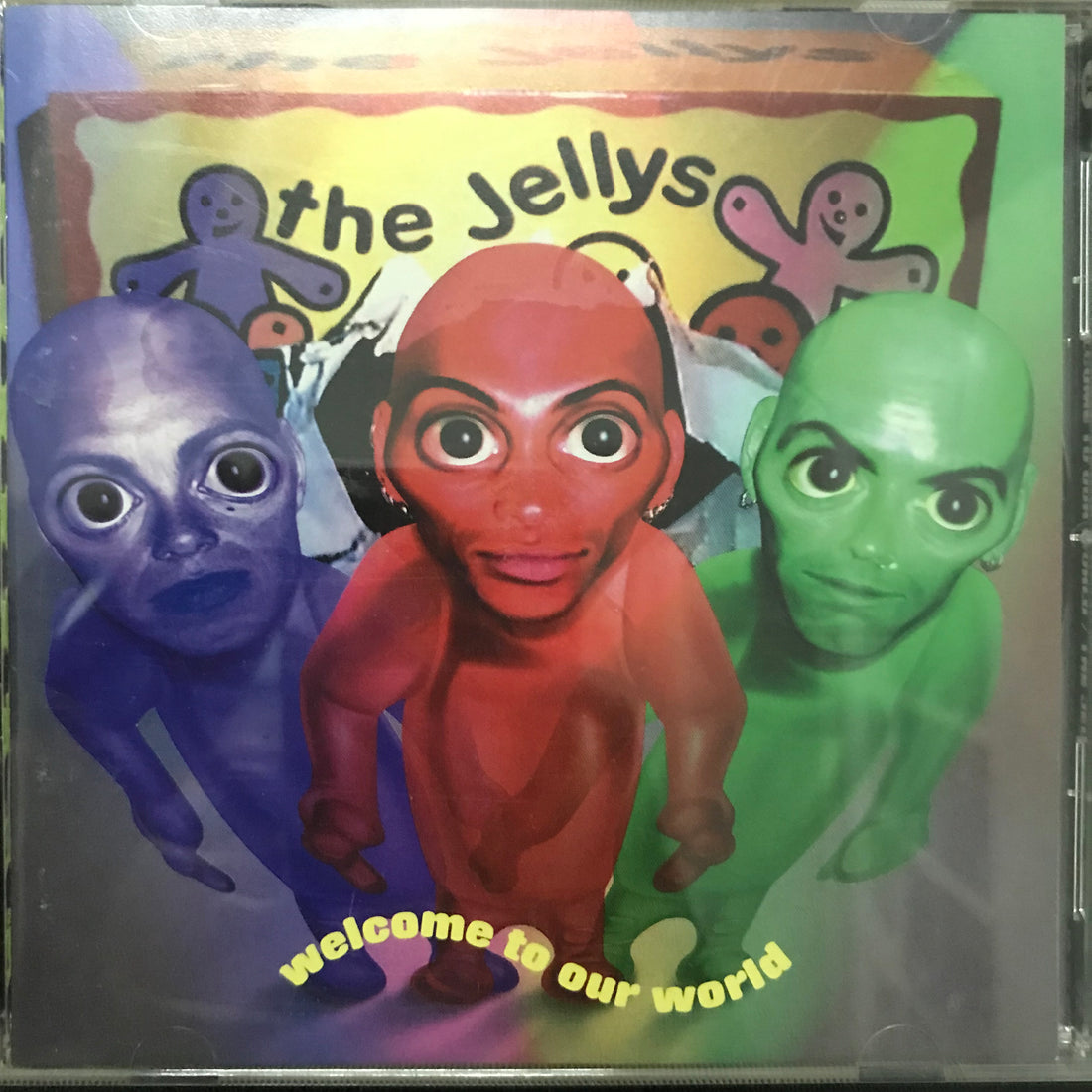 ซีดี The Jellys - Welcome To Our World CD VG+