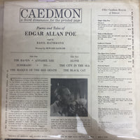 แผ่นเสียง Basil Rathbone Reads Edgar Allan Poe - Basil Rathbone Reads Edgar Allan Poe Vinyl VG+