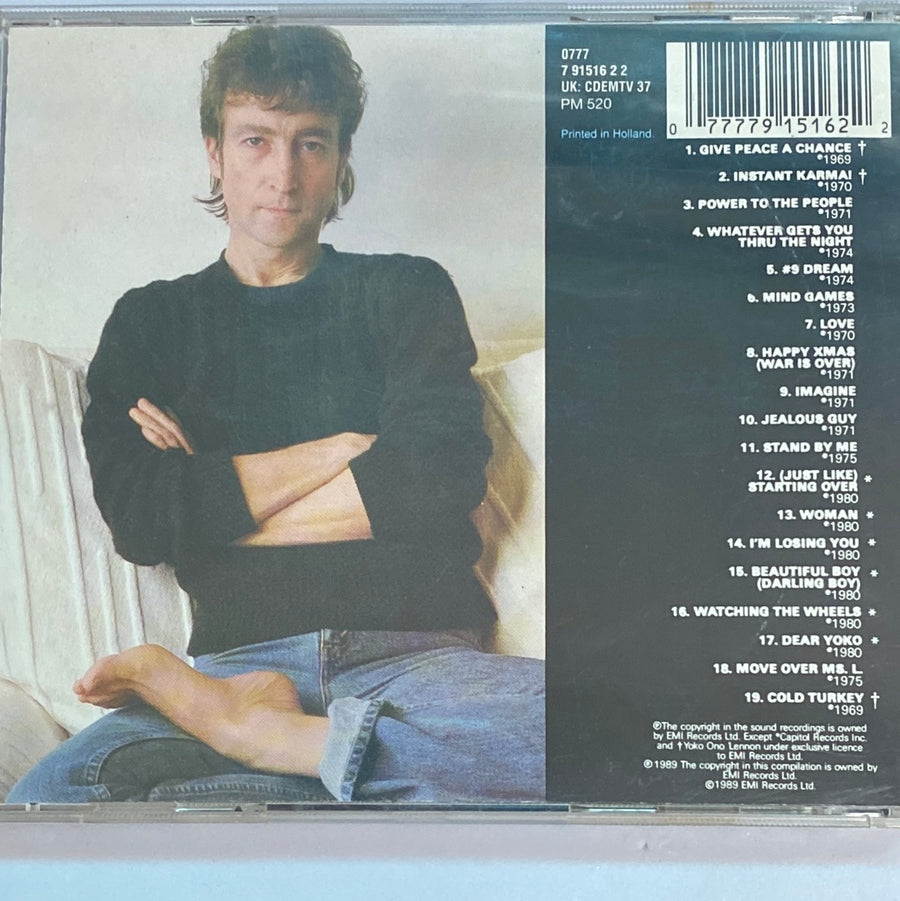 แผ่นเสียง John Lennon - The John Lennon Collection (CD) (VG+)