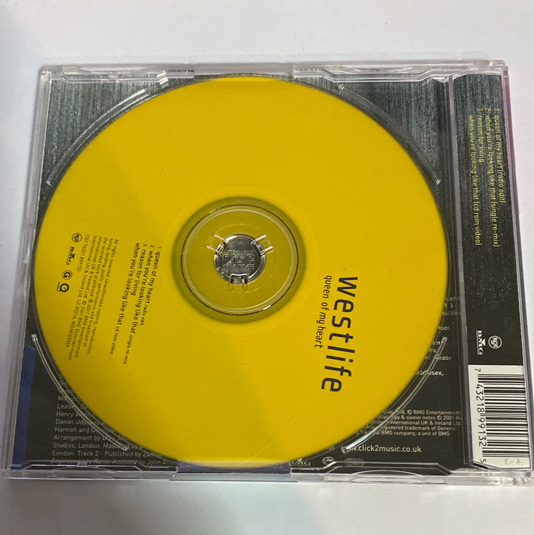 Westlife - Queen Of My Heart (CD) (VG+)