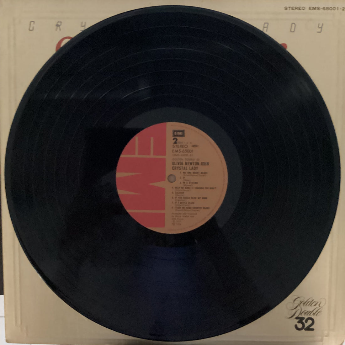 แผ่นเสียง Olivia Newton-John - Crystal Lady Vinyl VG+ 2LPs