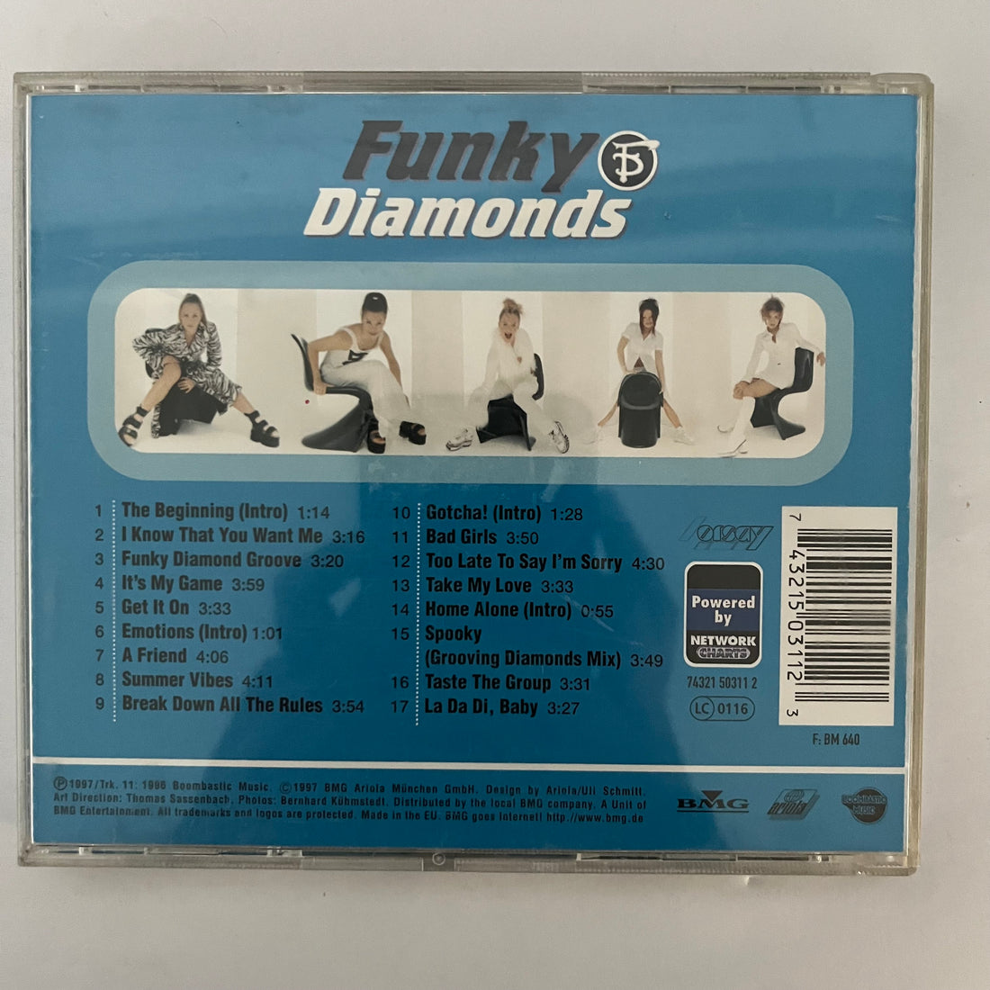 ซีดี Funky Diamonds - Funky Diamonds CD VG+