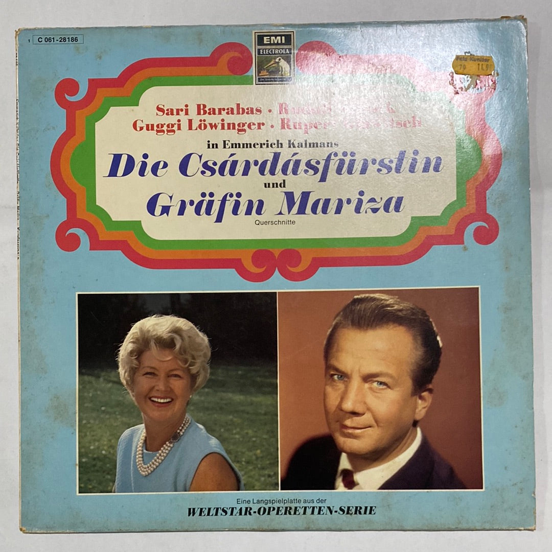 แผ่นเสียง Emmerich Kálmán - Die Csárdásfürstin / Gräfin Mariza (Vinyl) (VG)