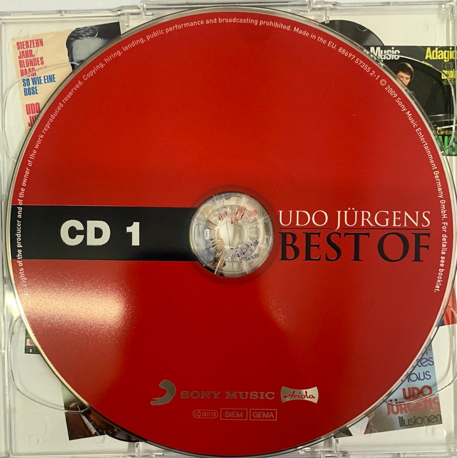 ซีดี Udo Jürgens - Best Of (CD) (VG+)