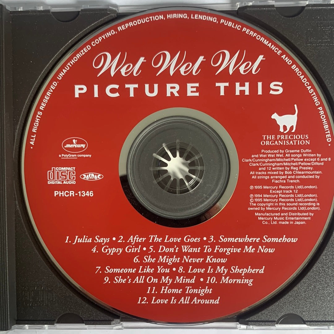 ซีดี Wet Wet Wet - Picture This (CD) (VG+)