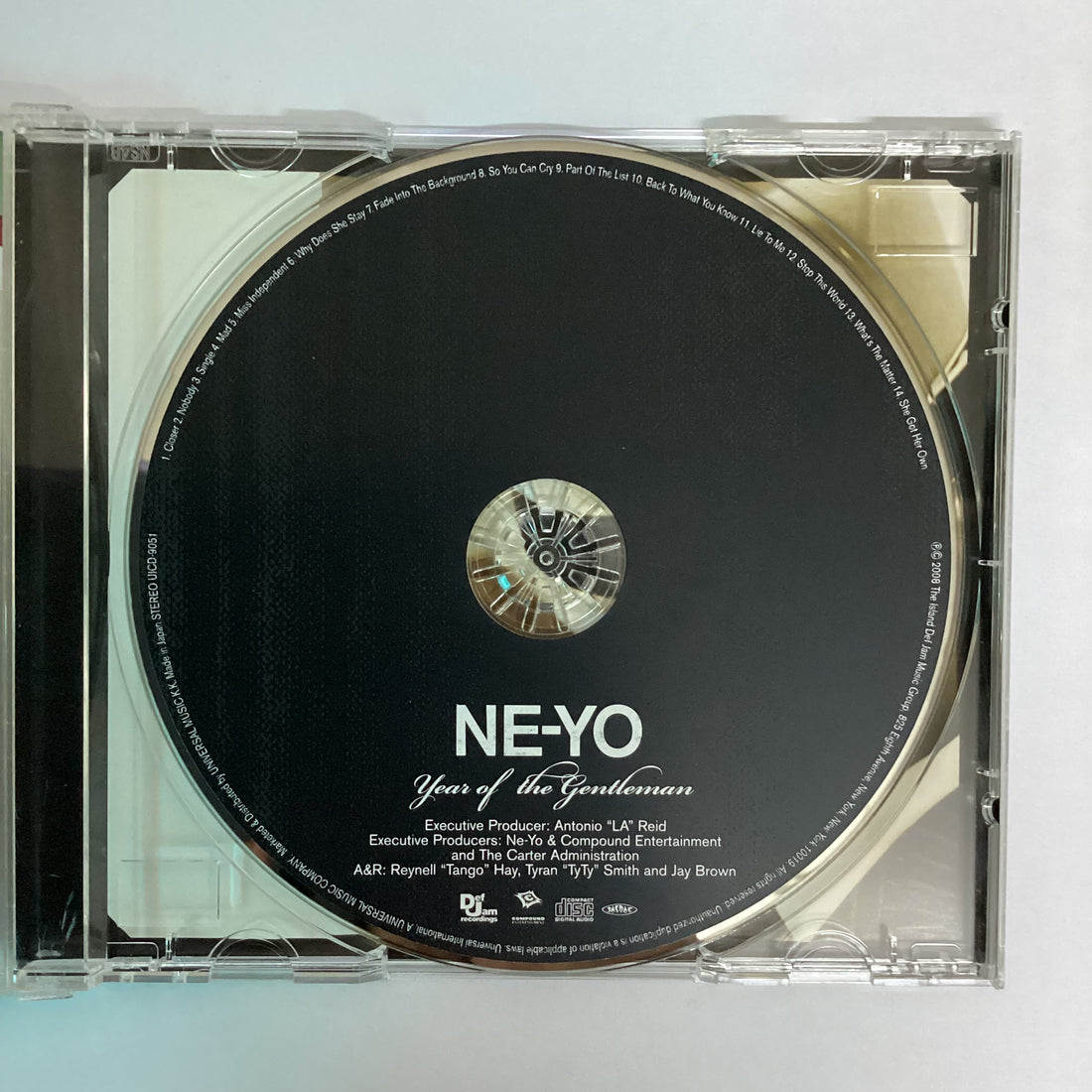 ซีดี Ne-Yo - Year Of The Gentleman CD VG+