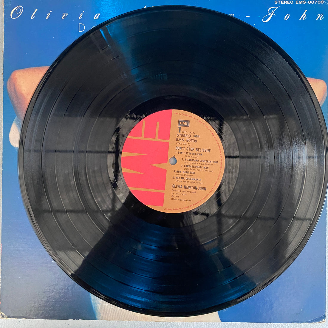 แผ่นเสียง Olivia Newton-John - Don't Stop Believin' Vinyl VG+