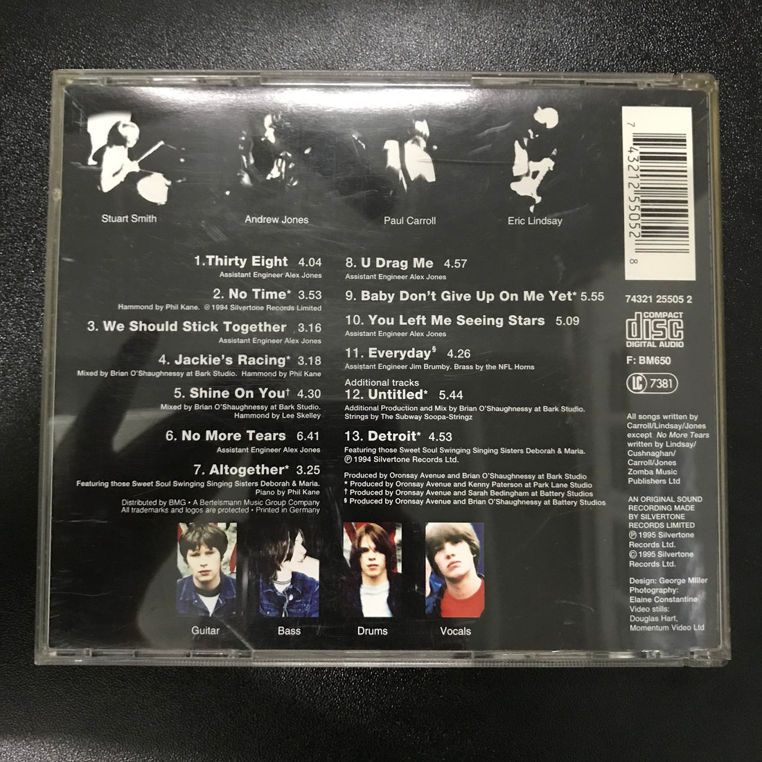 ซีดี Whiteout - Bite It CD VG+