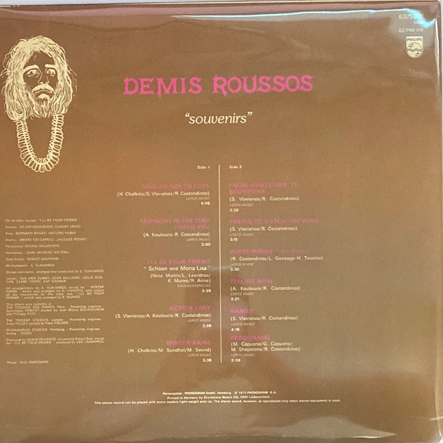 แผ่นเสียง Demis Roussos - Souvenirs Vinyl VG+