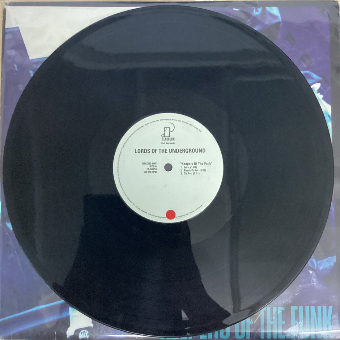 แผ่นเสียง Lords Of The Underground - Keepers Of The Funk Vinyl VG 3LPs