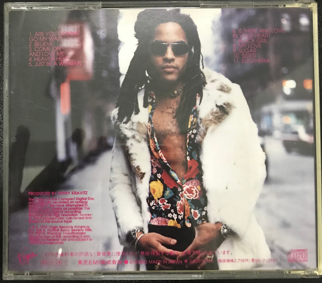 ซีดี Lenny Kravitz - Are You Gonna Go My Way CD VG+