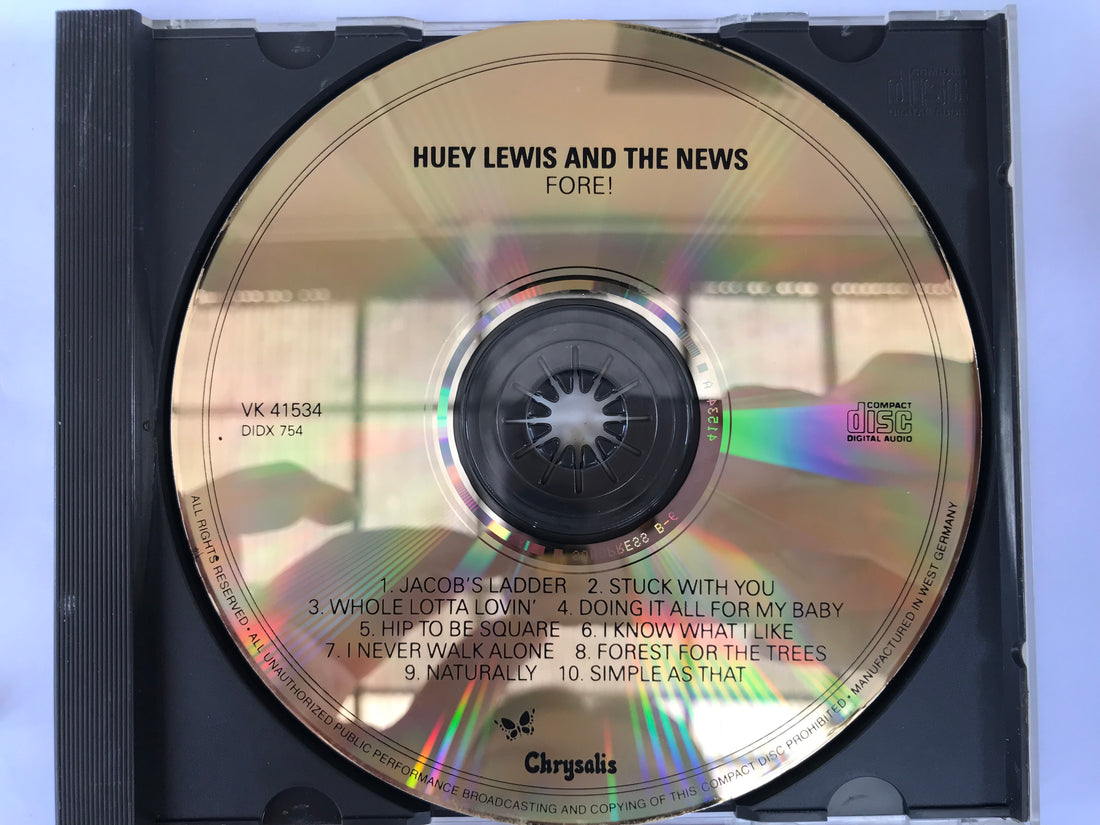 ซีดี Huey Lewis & The News - Fore! CD VG+