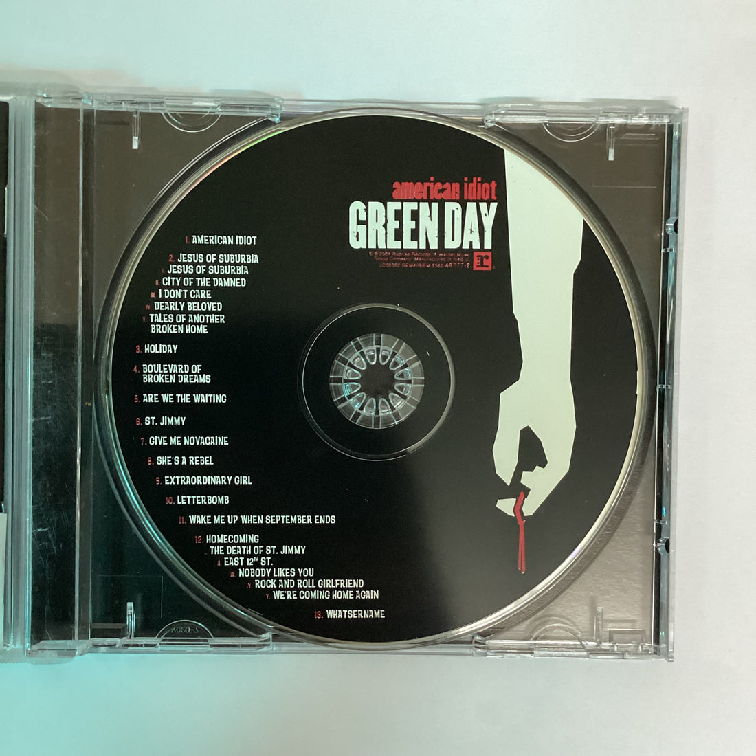 ซีดี Green Day - American Idiot CD VG+