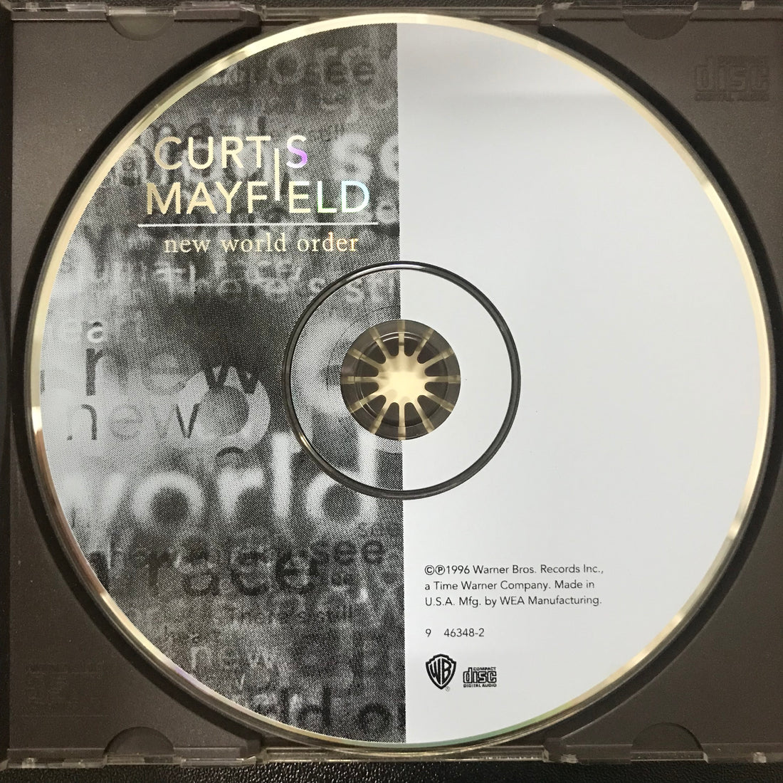 ซีดี Curtis Mayfield - New World Order CD VG+