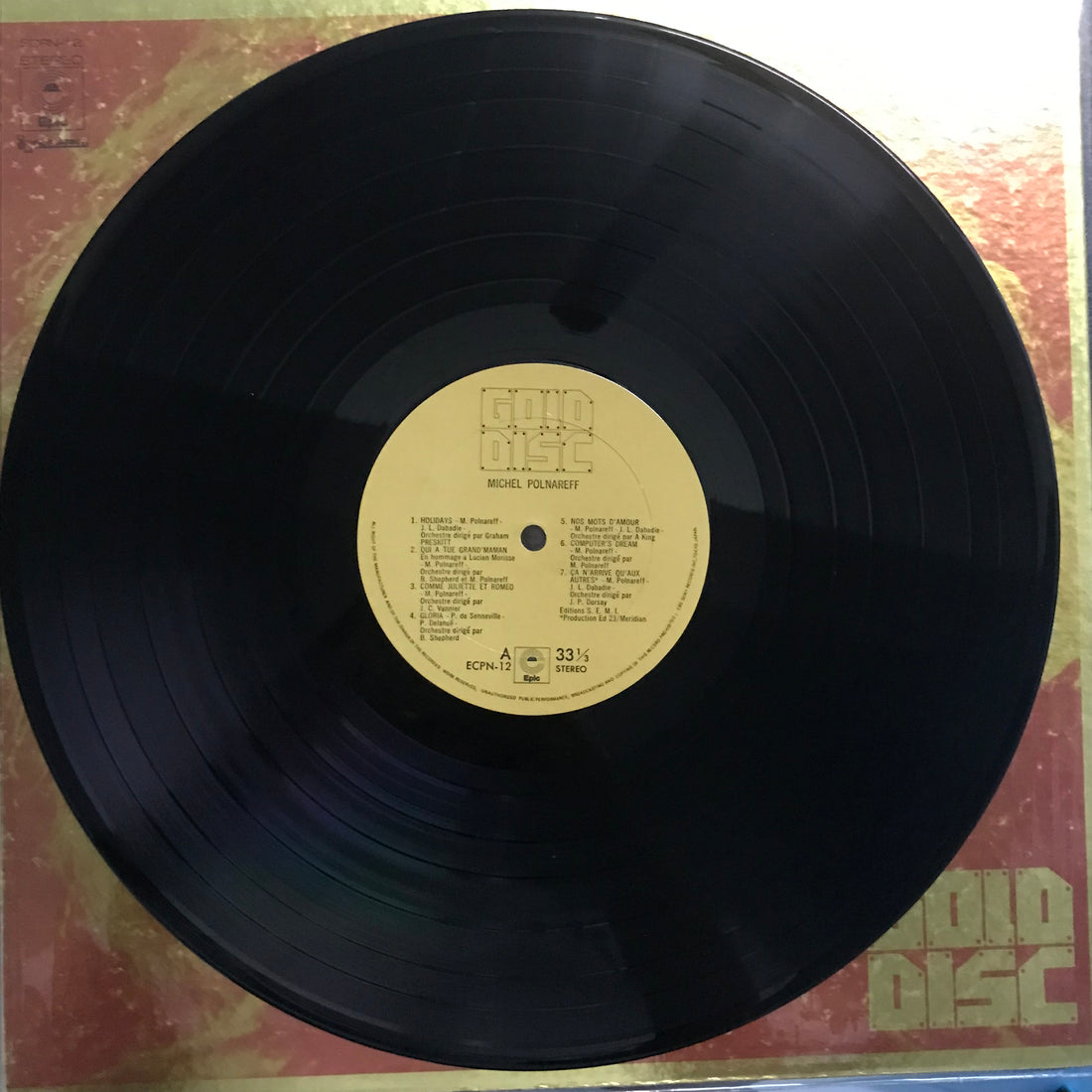 แผ่นเสียง Michel Polnareff - Gold Disc Vinyl VG+