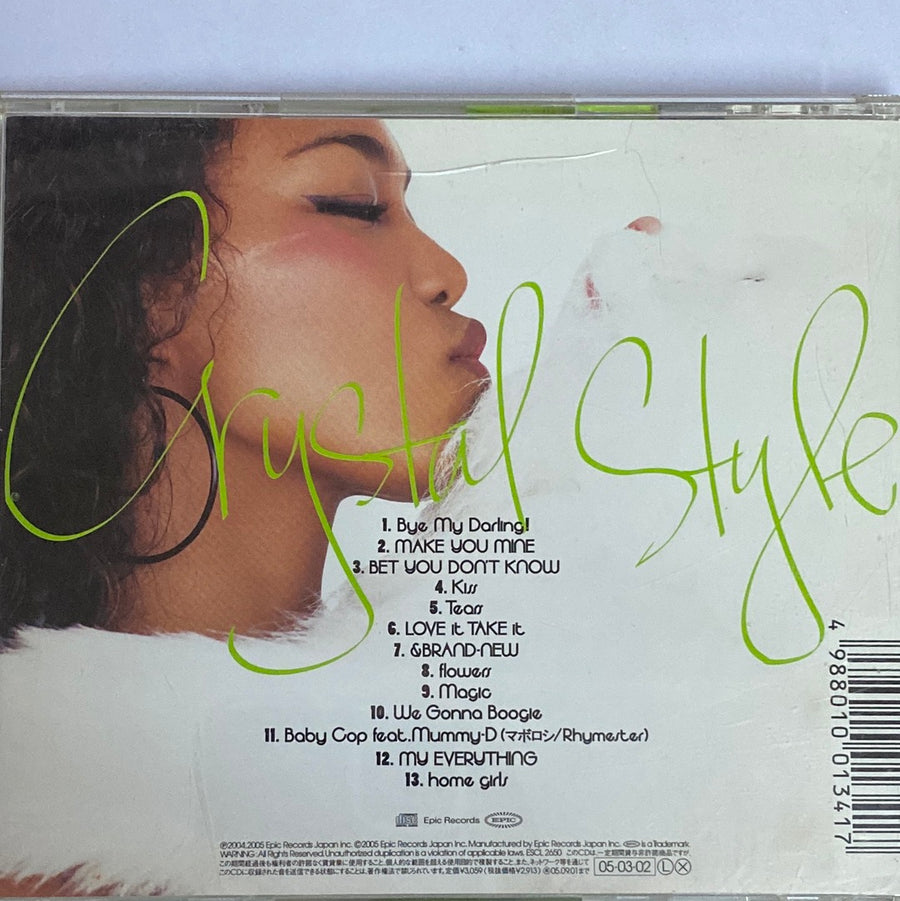 ซีดี Crystal Kay - Crystal Style (CD) (VG+)