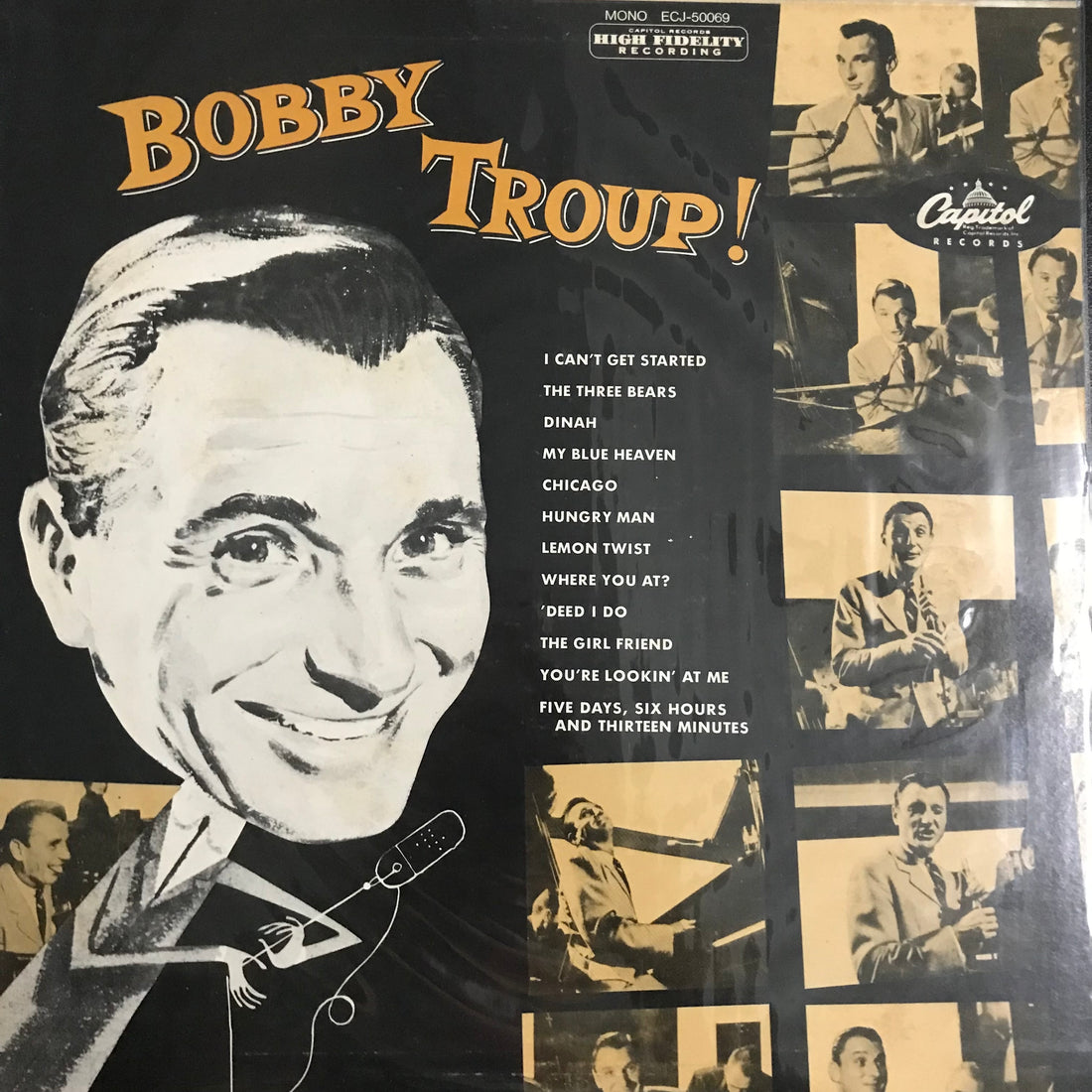 แผ่นเสียง Bobby Troup - Bobby Troup! Vinyl VG+