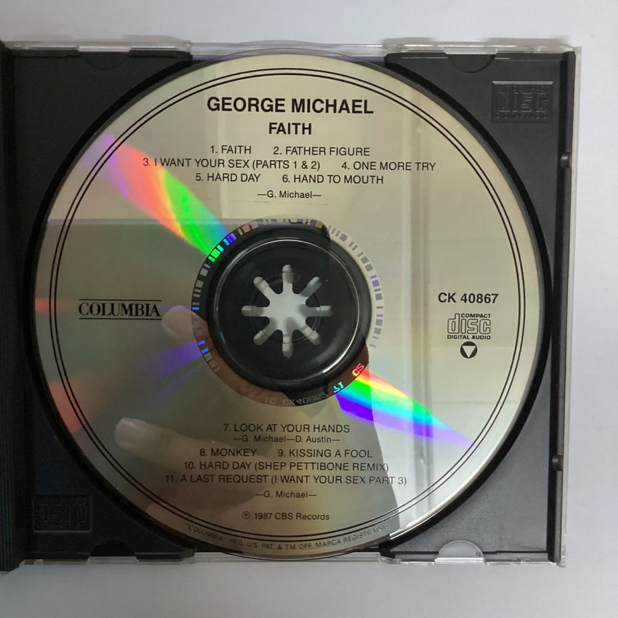 ซีดี George Michael - Faith CD VG+