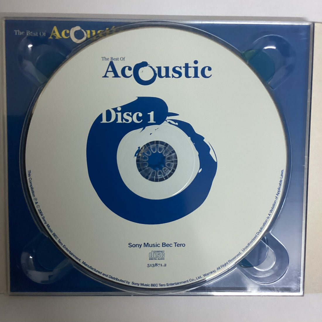ซีดี Various - The Best Of Acoustic CD VG+ 2CDs