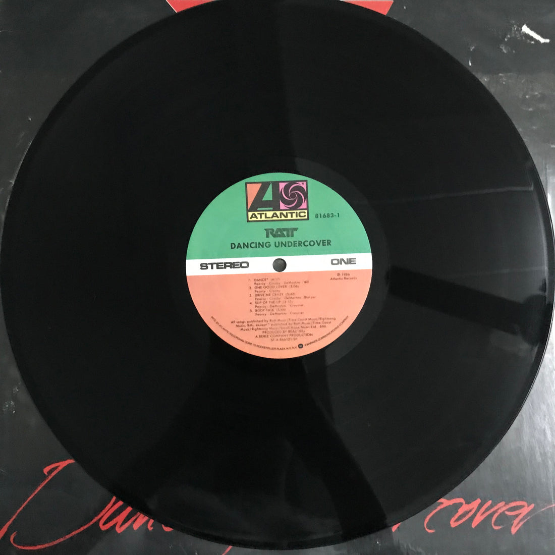 แผ่นเสียง Ratt - Dancing Undercover Vinyl VG+