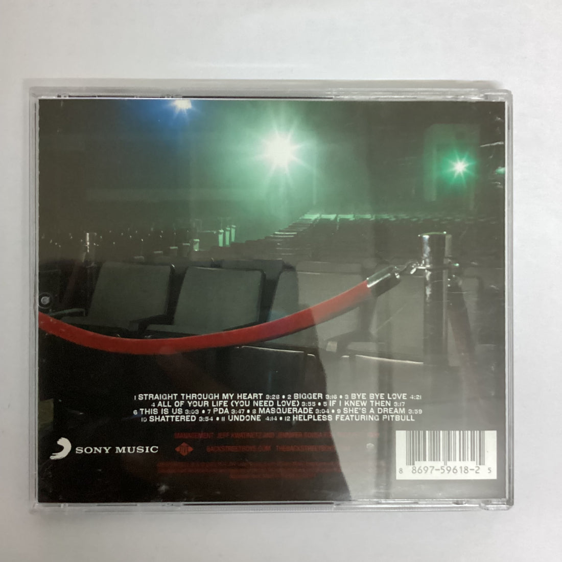 ซีดี Backstreet Boys - This Is Us CD VG+