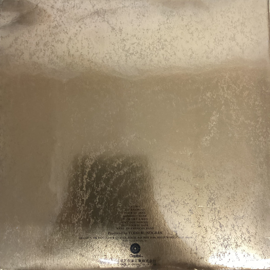 แผ่นเสียง Grand Funk Railroad - We're An American Band Vinyl VG+