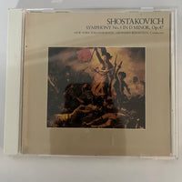 ซีดี Dmitri Shostakovich - Leonard Bernstein, New York Philharmonic - Symphony No. 5 CD VG+