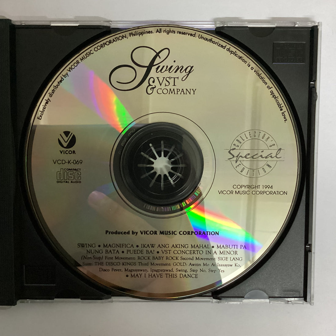 ซีดี VST & Company - Swing CD VG+