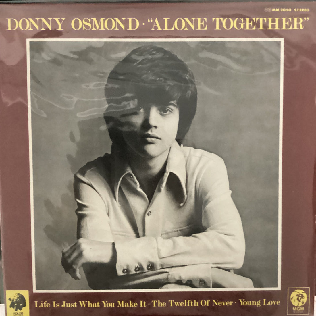 แผ่นเสียง Donny Osmond - Alone Together Vinyl VG+