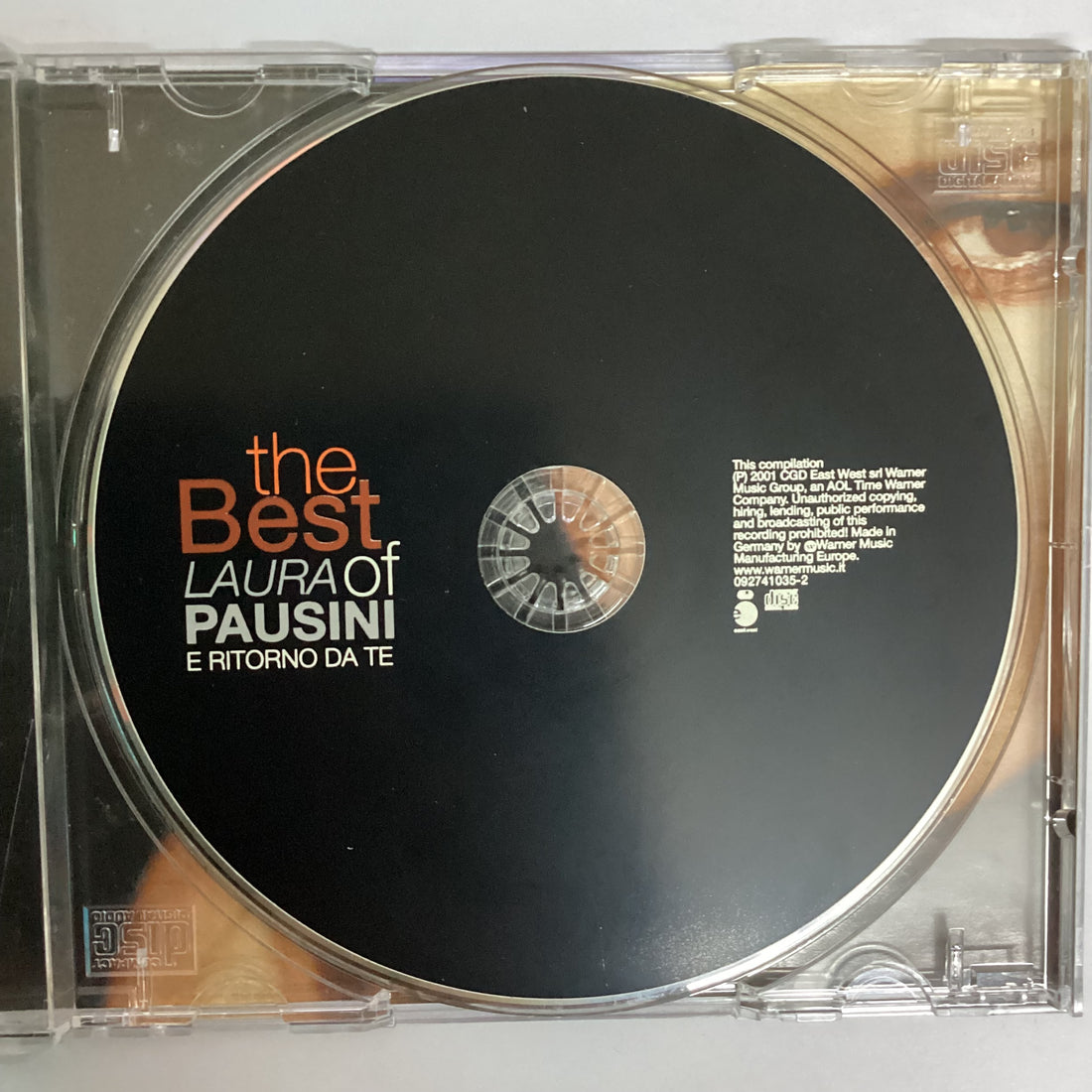 ซีดี Laura Pausini - The Best Of Laura Pausini - E Ritorno Da Te CD VG