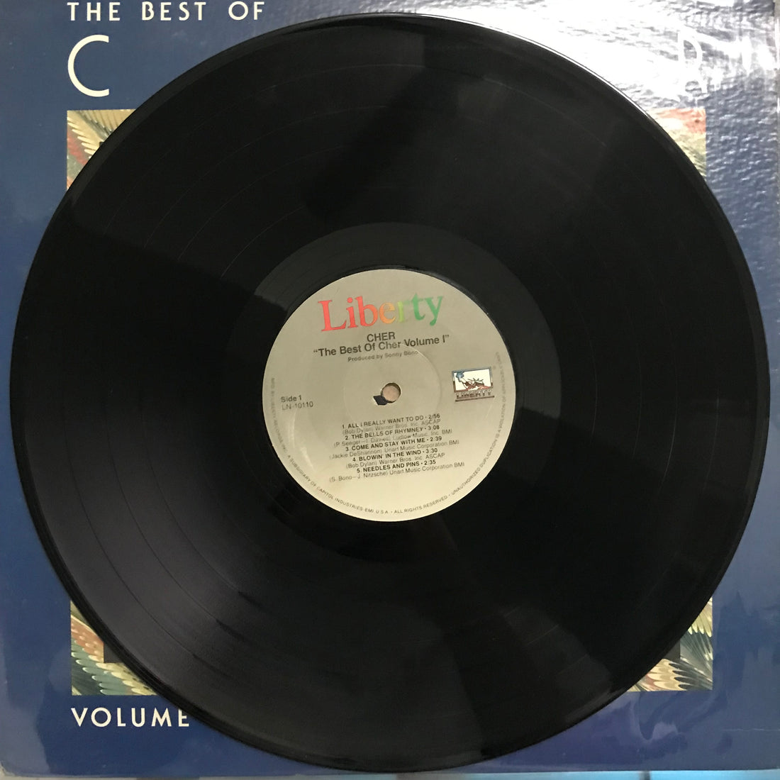 แผ่นเสียง Cher - The Best Of Cher Volume One Vinyl VG+