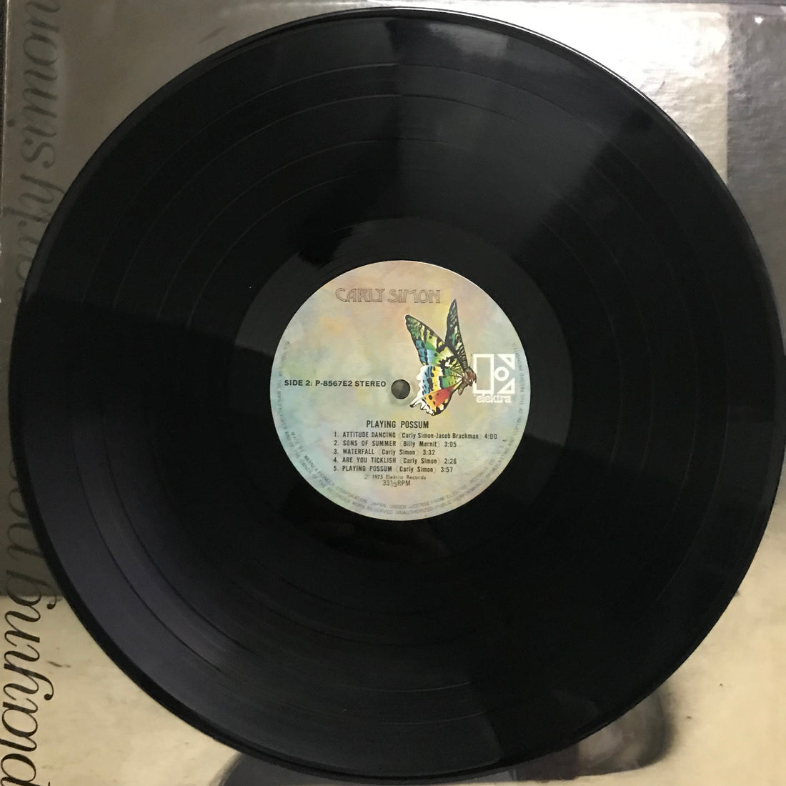 แผ่นเสียง Carly Simon - Playing Possum Vinyl VG+