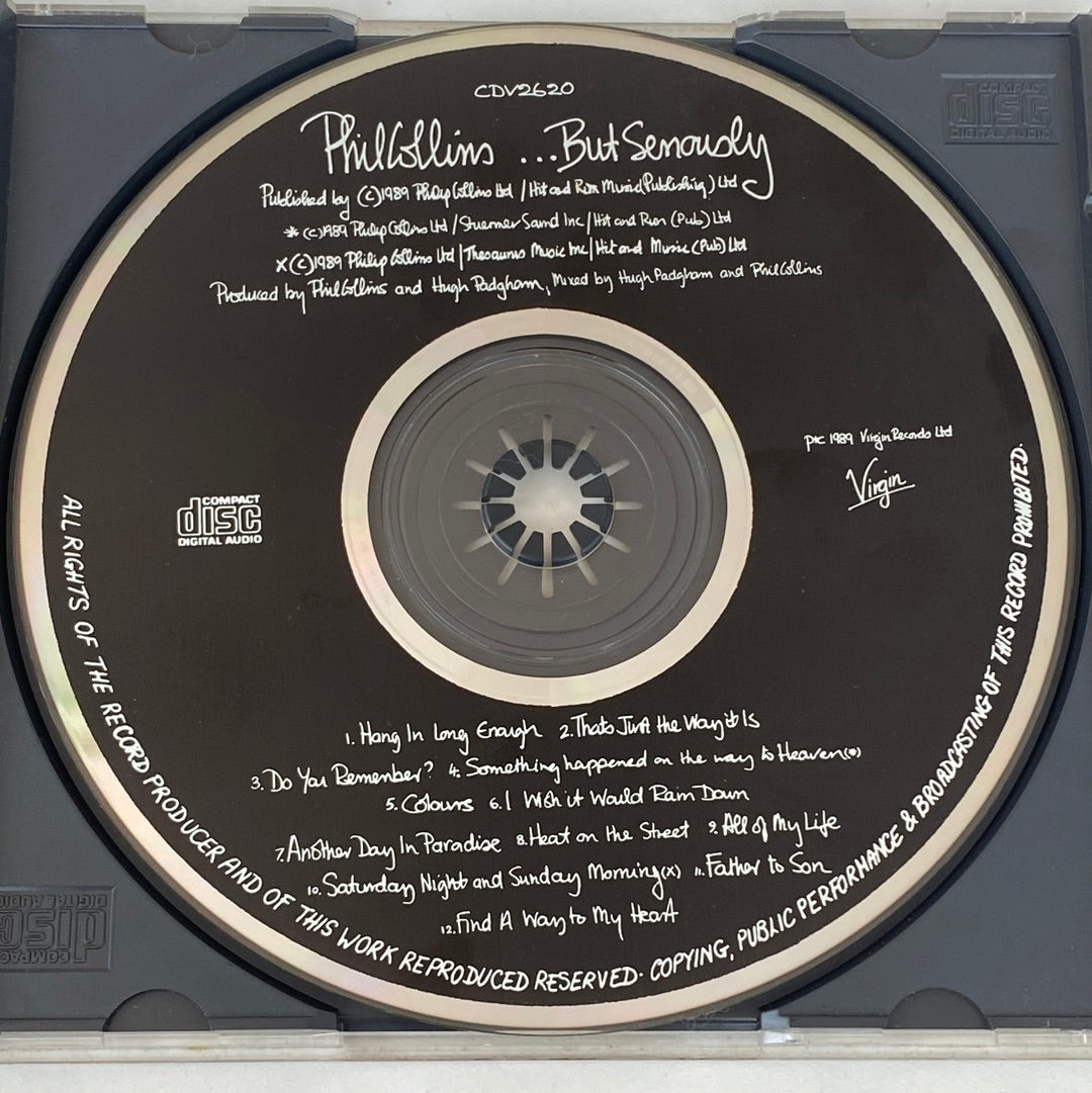Phil Collins - ...But Seriously (CD) (VG+)