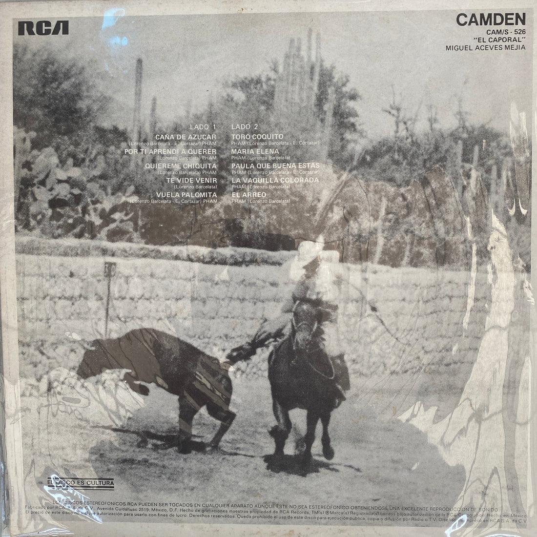 แผ่นเสียง Miguel Aceves Mejia - El Caporal Vinyl VG+