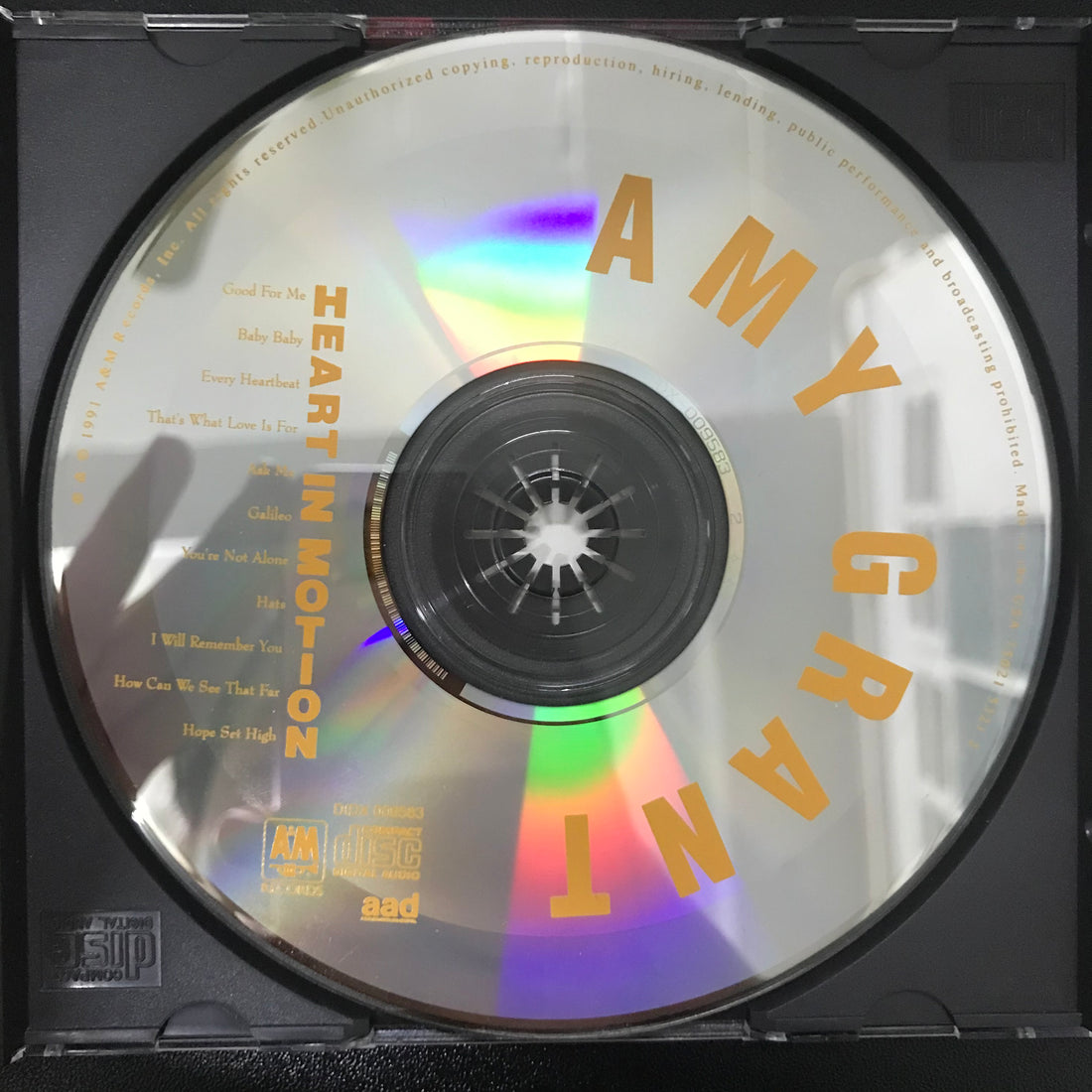 ซีดี Amy Grant - Heart In Motion CD VG+