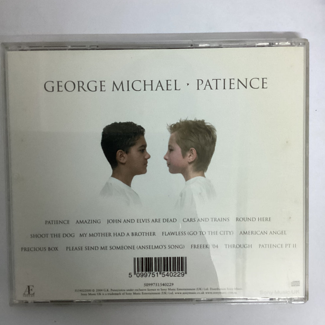 ซีดี George Michael - Patience CD VG+
