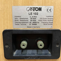 Canton LE 102 Bookshelf Speakers + Stands